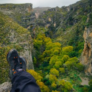ruta senderismo por los cahorros de monachil