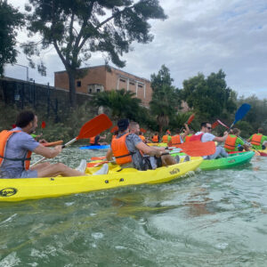 Kayak por el Guadalquivir en Sevilla