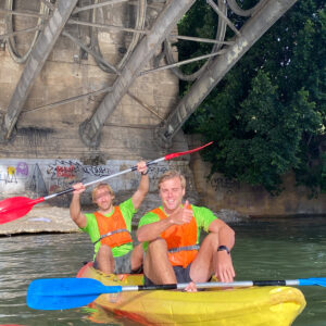 Kayak por el Guadalquivir en Sevilla