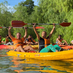 Kayak por el Guadalquivir en Sevilla