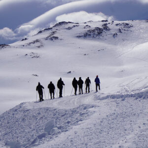 Raquetas de nieve en Sierra Nevada